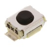 Omron IP40 Black Tactile Switch Tactile 2.5 mm SPST 50mA 24 V dc PCB B3U1000P