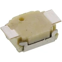 Omron IP40 Black Tactile Switch Tactile 2.5 mm SPST 50mA 24 V dc PCB B3U1000P