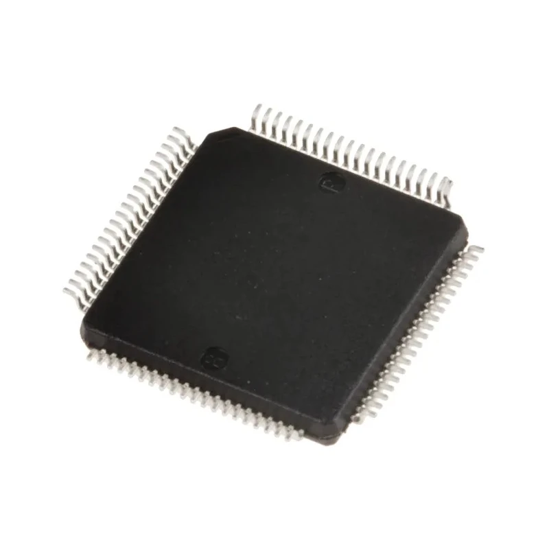 WIZnet Inc 80-Pin LQFP Ethernet Controller 3.3 V 100 Mbps SPI Full Duplex/Half Duplex W5100
