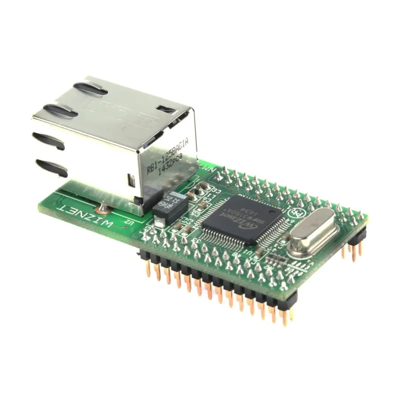 WIZnet Inc Networking Module NM7010B+ 25 MHz Frequency 3.3-5V Supply 48mm Length 13.4mm Height NM7010B+