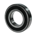 SKF Single-Row Deep Groove Ball Bearing, 40 mm ID, 80 mm OD, 18 mm Width, Sealed, Sheet Metal Cage 6208-2RS1