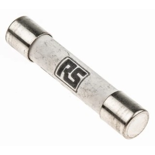 RS PRO 6.3A FF Ceramic Cartridge Fuse 6.3 x 32 mm, Super Fast Acting, 600V AC, Ceramic Body 420-195