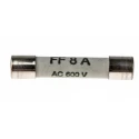 RS PRO 8A Super Fast Acting Ceramic Cartridge Fuse 6.3 x 32 mm 500V ac 420-202
