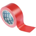 Advance Tapes Red Polyvinyl Chloride Hazard Tape 50mm x 33m 0.14mm Thickness AT8