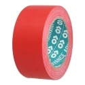 Advance Tapes Red Polyvinyl Chloride Hazard Tape 50mm x 33m 0.14mm Thickness AT8