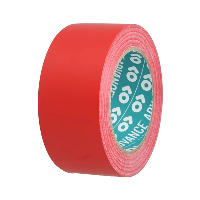 Advance Tapes Red Polyvinyl Chloride Hazard Tape 50mm x 33m 0.14mm Thickness AT8