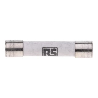 RS PRO 16A FF Ceramic Cartridge Fuse, 6.3 x 32 mm, 500V AC, Super Fast Acting, Ceramic Body 420-230