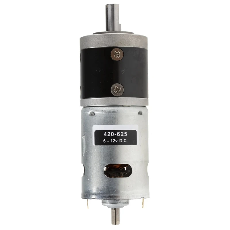 RS PRO Brushed Geared DC Geared Motor 12 V 38.7 W 1085 rpm 95 Ncm Shaft Diameter 12 mm 420-625