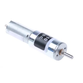 RS PRO Brushed Geared DC Geared Motor 0.39W 12V DC 24Ncm Torque 6rpm Speed 3mm Shaft Diameter 420-710