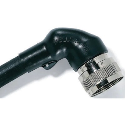 HellermannTyton Heat Shrink Boot Right Angle 1100 Series Black Fluid Resistant Elastomer 30mm 411-54480 1154-4-G-PO-X-BK