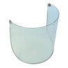 JSP Clear Polycarbonate Visor Full Face with Chin Guard Resistant to Impact, Molten Metal, Anti-Fog Coating ANA060-330-000