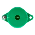 Brady Polypropylene Gate Valve Lockout Green 9.53 mm Shackle Diameter GATE VALVE LOCKOUTS GVLO 1-2.5 GREEN