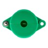 Brady Polypropylene Gate Valve Lockout Green 9.53 mm Shackle Diameter GATE VALVE LOCKOUTS GVLO 1-2.5 GREEN