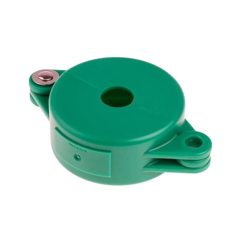 Brady Polypropylene Gate Valve Lockout Green 9.53 mm Shackle Diameter GATE VALVE LOCKOUTS GVLO 1-2.5 GREEN