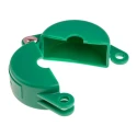 Brady Polypropylene Gate Valve Lockout Green 9.53 mm Shackle Diameter GATE VALVE LOCKOUTS GVLO 1-2.5 GREEN