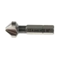 RS PRO High Speed Steel Drill Bit 12.4mm Head Diameter, 3 Flutes, 90° Countersink Angle, 36mm Overall Length 423-816
