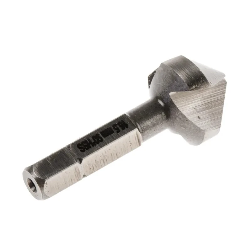 RS PRO High Speed Steel Drill Bit, 16.5 mm Head Diameter, 3 Flutes, 90° Angle, 40 mm Length, 7.15 mm Shank Diameter 423-826