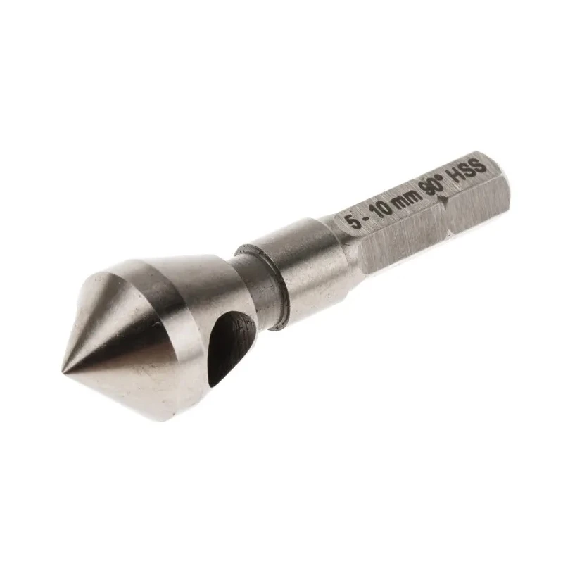 RS PRO HSS Drill Bit 14 mm Head Diameter 90° Countersink Angle, 48 mm Length, 7.15 mm Shank Diameter 423-848