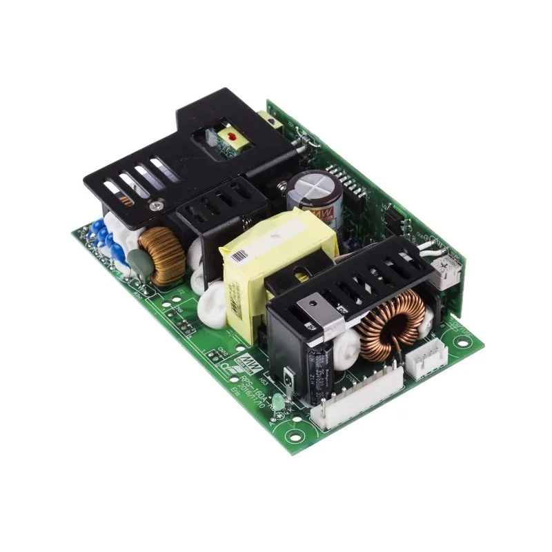 MEAN WELL Switching Power Supply 24V dc, 113W, Universal Input, Chassis Mount RPS-160-24