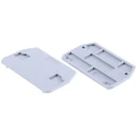 Entrelec FEM Series Grey Terminal Block End Section 1SNA117628R2200