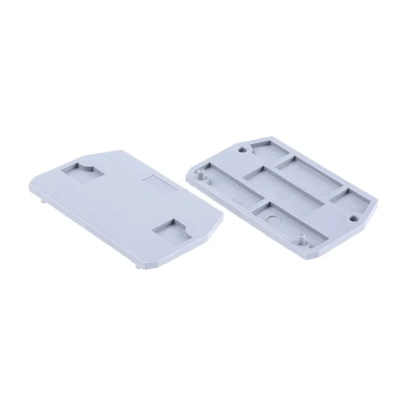 Entrelec FEM Series Grey Terminal Block End Section 1SNA117628R2200