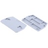 Entrelec FEM Series Grey Terminal Block End Section 1SNA117628R2200