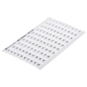 Entrelec RC Polyamide Marker Card for Use with Terminal Block 1SNA233030R2600