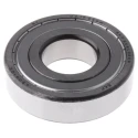 SKF Single Row Deep Groove Ball Bearing 30 mm ID, 72 mm OD, 19 mm Race Width, Shielded 6306-2Z