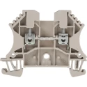 Weidmüller WDU Series Feed Through Terminal Block Dark Beige 2.5mm² 1-Level Screw ATEX 1020000000