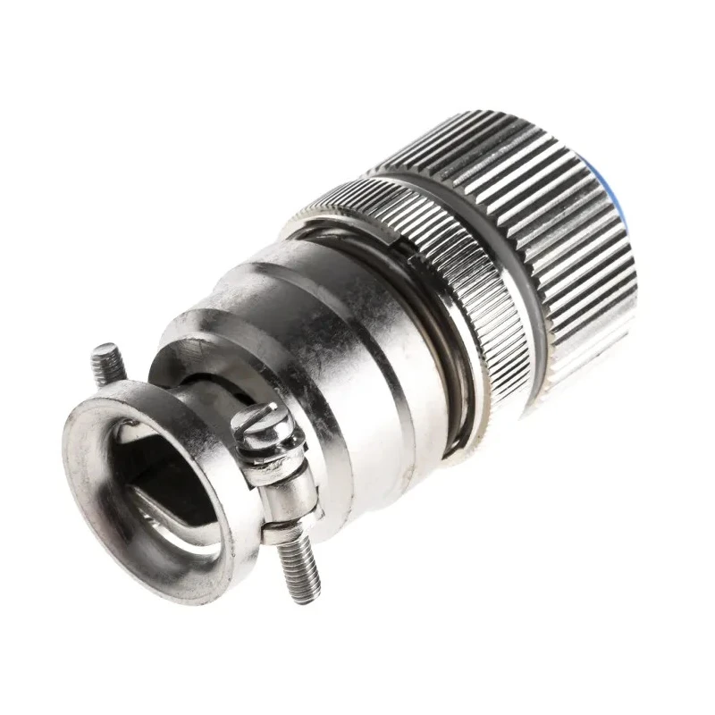 Jaeger Circular Connector, 3 Contacts, Cable Mount, Female, Standard Size, IP65, Metal Housing, Silver Contact 5324 110 06