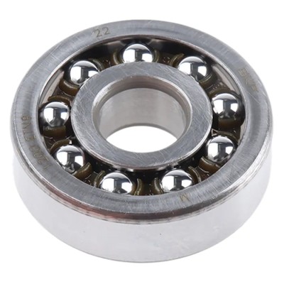 SKF Self-Aligning 2 Row Ball Bearing 10 mm ID 30 mm OD 9 mm Race Width Non-Metallic Cage 1200 ETN9
