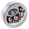 SKF Self-Aligning 2 Row Ball Bearing 10 mm ID 30 mm OD 9 mm Race Width Non-Metallic Cage 1200 ETN9