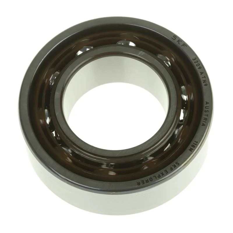 SKF 2 Row Angular Contact Ball Bearing 45 mm ID 85 mm OD 30.2 mm Race Width 3209 ATN9