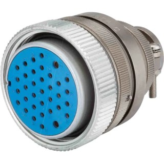 Jaeger Circular Connector 6 Contacts Cable Standard Connector Male IP65 Metal Housing 15A 5324 430 06