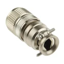 Jaeger Circular Connector 6 Contacts Cable Standard Connector Male IP65 Metal Housing 15A 5324 430 06