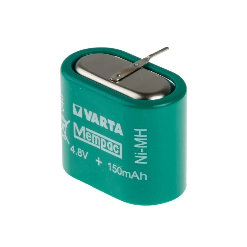 Varta 4.8 V Nickel Metal Hydride Button Rechargeable Battery 150 mAh 55615604940