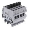 Entrelec MB Series 1-Level Fused DIN Rail Terminal Grey, 10mm² Cable CSA, 600V, Screw Termination 1SNA111034R0400