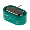 Varta 2.4 V Nickel Metal Hydride Button Rechargeable Battery 150 mAh 25.5mm Diameter 25.6mm Height 55615602940