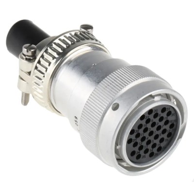 Deutsch Circular Connector, 31 Contacts, Cable Mount, 1.59 mm, Plug Female, IP67, 13A, 250V, Bayonet HD36-24-31SE-059