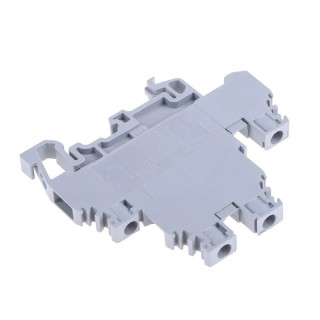 Entrelec SNA Series DIN Rail Terminal Block Grey 4mm² 2-Level Screw Termination 800V AC 32A 1SNA115271R2200