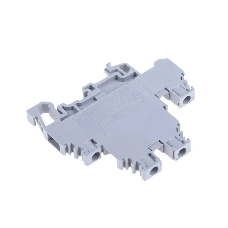 Entrelec SNA Series DIN Rail Terminal Block Grey 4mm² 2-Level Screw Termination 800V AC 32A 1SNA115271R2200