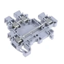 Entrelec SNA Series DIN Rail Terminal Block Grey 4mm² 2-Level Screw Termination 800V AC 32A 1SNA115271R2200