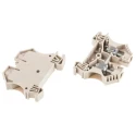 Weidmüller WDU Series Feed Through Terminal Block Brown, 10mm² Cable CSA, 57A Current, 1-Level, Screw, ATEX 1020300000