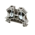 Weidmüller WDU Series Feed Through Terminal Block Brown, 10mm² Cable CSA, 57A Current, 1-Level, Screw, ATEX 1020300000
