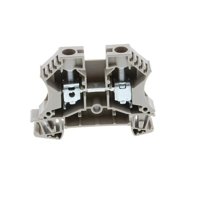 Weidmüller WDU Series Feed Through Terminal Block Brown, 10mm² Cable CSA, 57A Current, 1-Level, Screw, ATEX 1020300000