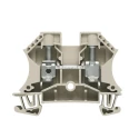 Weidmüller WDU Series Feed Through Terminal Block Brown, 10mm² Cable CSA, 57A Current, 1-Level, Screw, ATEX 1020300000
