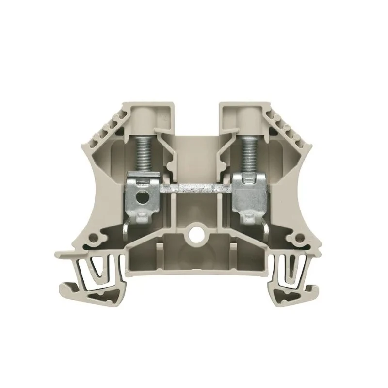 Weidmüller WDU Series Feed Through Terminal Block Brown, 10mm² Cable CSA, 57A Current, 1-Level, Screw, ATEX 1020300000