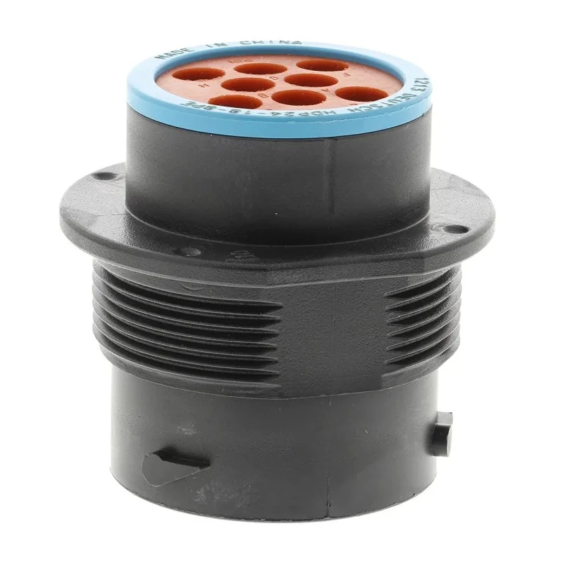 Deutsch Circular Connector 8 Contacts Panel Mount Socket Male 1.59 mm 13A 250V IP67 HDP24-18-8PE