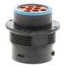 Deutsch Circular Connector 8 Contacts Panel Mount Socket Male 1.59 mm 13A 250V IP67 HDP24-18-8PE