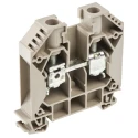 Weidmüller WDU Series Feed Through Terminal Block Brown 16mm² 1-Level Screw Termination 690V 76A ATEX 1020400000